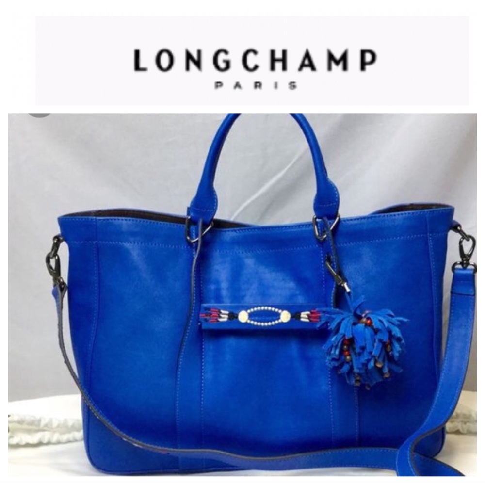 **BEST OFFER OVER $375.00**  LONGCHAMP MEDIUM TOTE - Picture 2 of 8